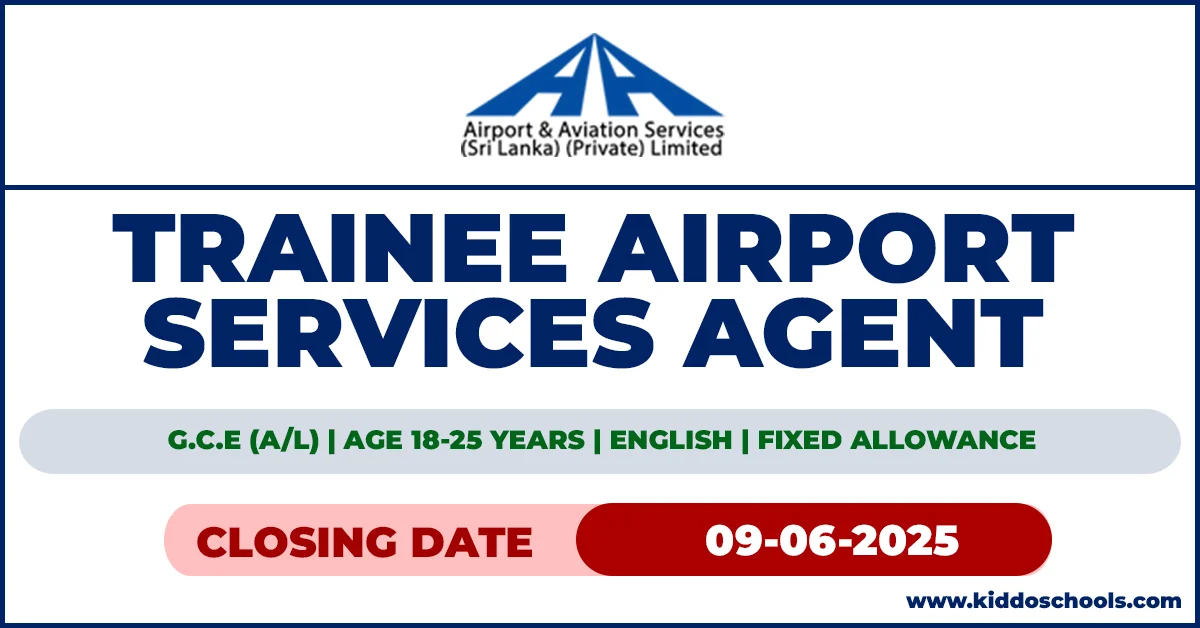 Airport Job Vacancies 2025 - Trainee Airport Service Agent