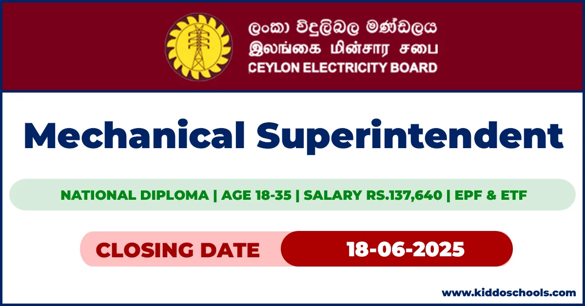Mechanical Superintendent