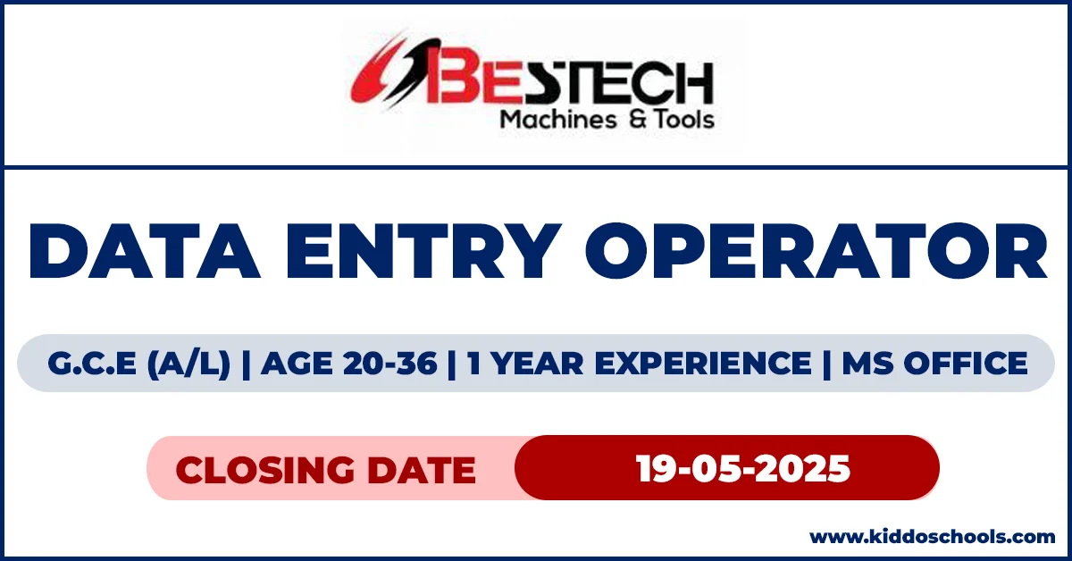 DATA ENTRY JOBS IN SRI LANKA 2025