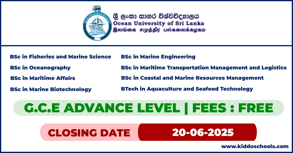 External Degree Programmes Enrollment in Ocean University