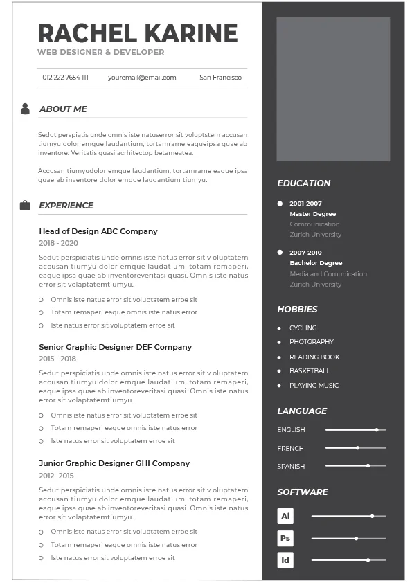 CV Template - Professional Resume 10