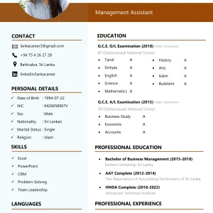Basic CV Template 1