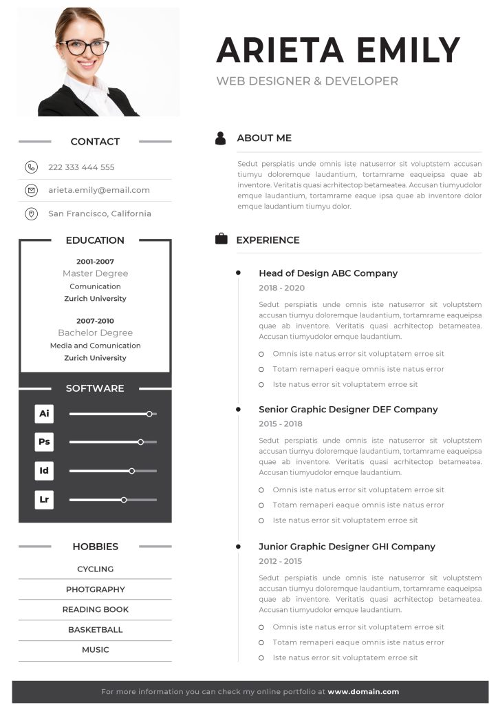 Basic CV Template 7