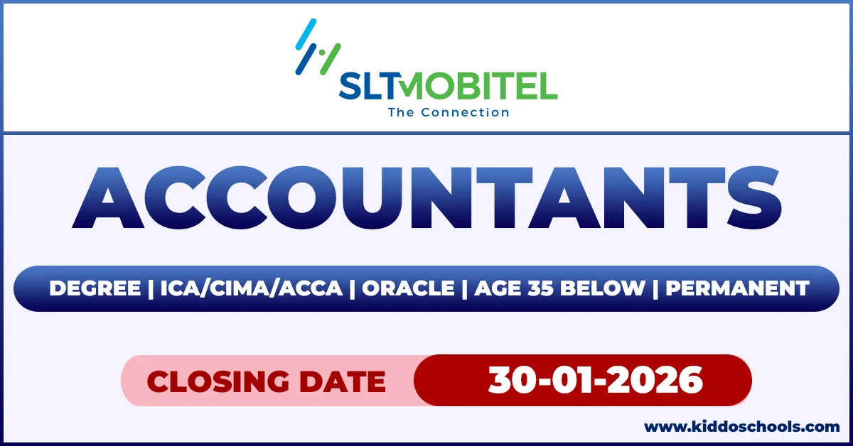 SLT Job Vacancies 2026 in Sri Lanka – Accountants Positions