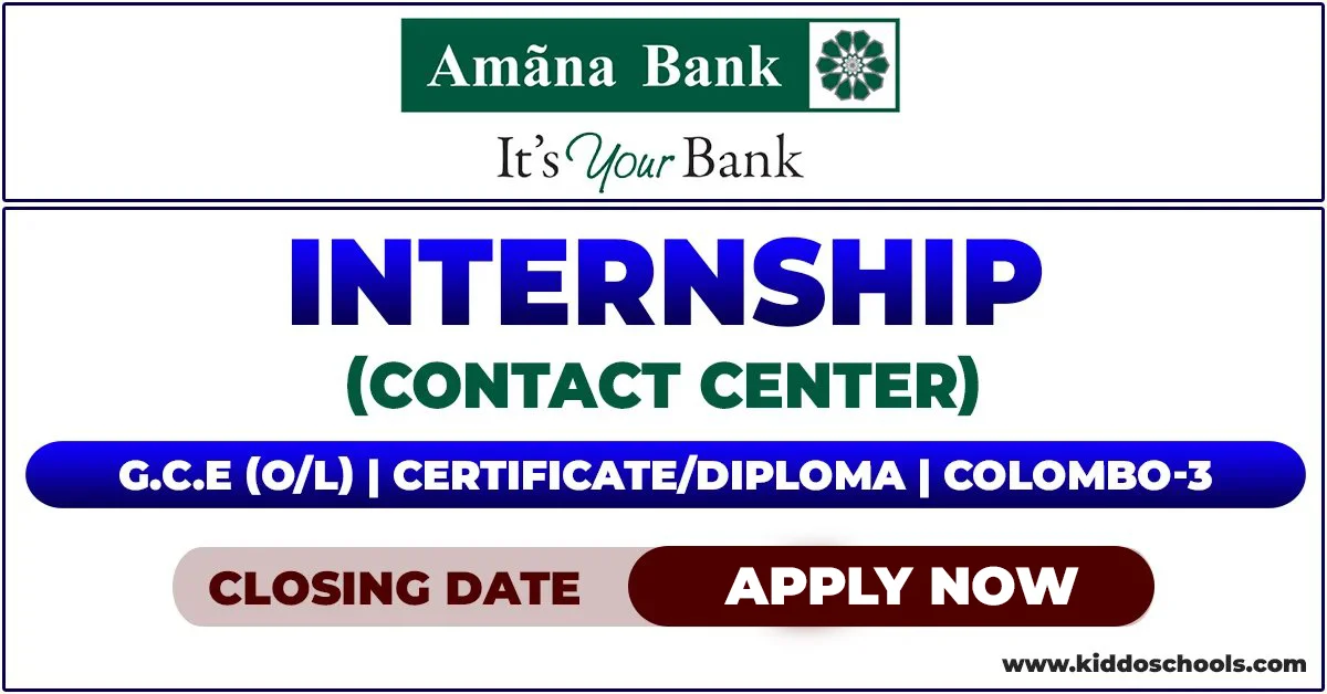 Amana Bank Job Vacancies 2026 - Internship