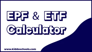 Home - Kiddo Schools 14 EPF & ETF Calculator Sri Lanka