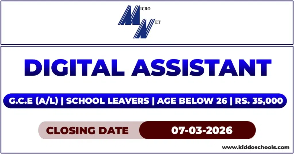 Micronet Global Job Vacancies 2026 - Digital Assistant