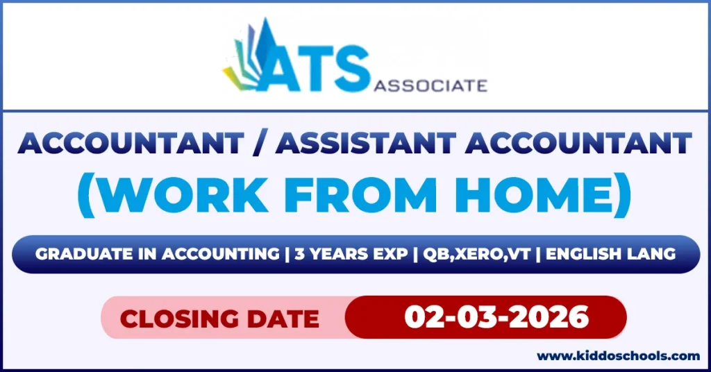 Work from Home Job Vacancies 2026 for Accountant