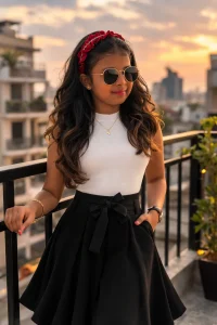 Rooftop Fashion Portrait Photography – The Perfect Golden Hour Look Chat GPT2