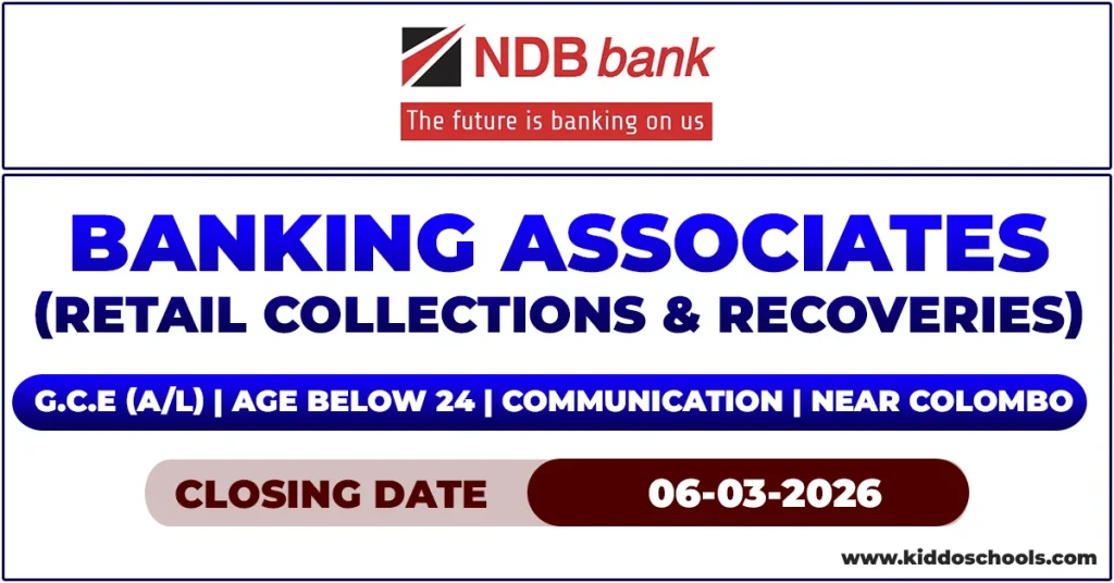 NDB Bank Job Vacancies 2026 - Banking Associates