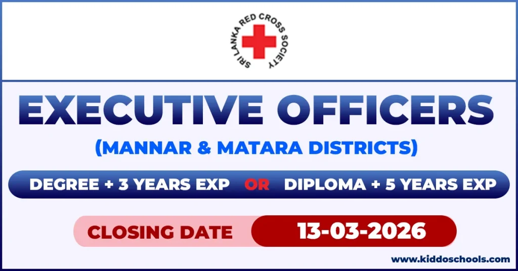 Red Cross Job Vacancies 2026 - Branch Executive Officers