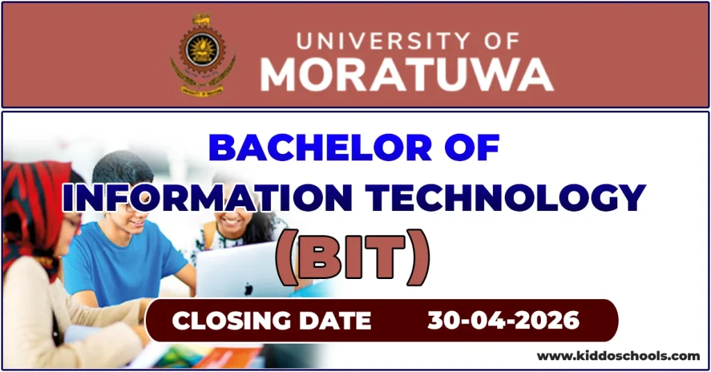 Bachelor's of IT (BIT) External Degree - 2026