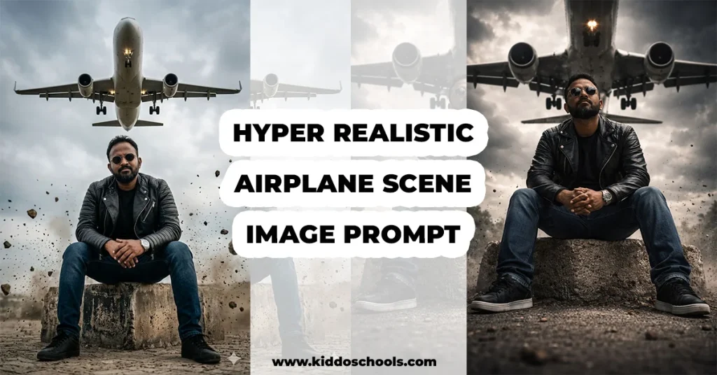 Hyper Realistic Airplane Scene AI Prompt Guide