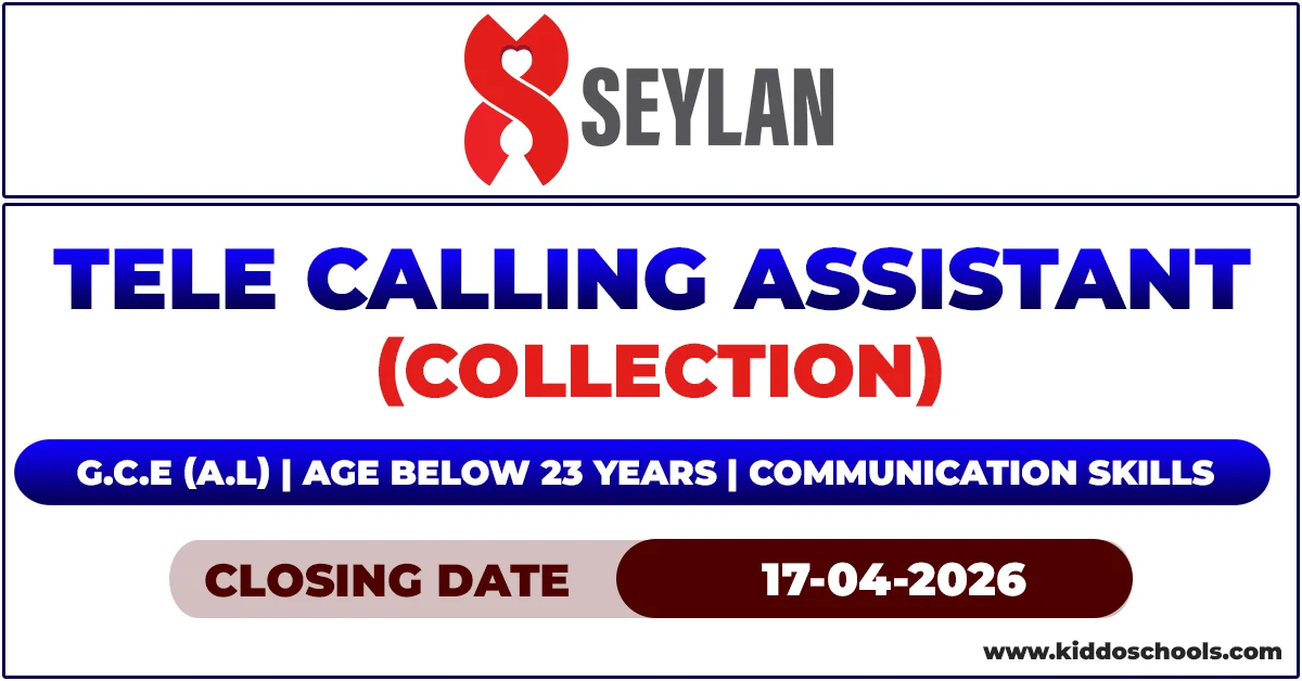 Seylan Bank Job Vacancies 2026 - Tele Calling Assistant