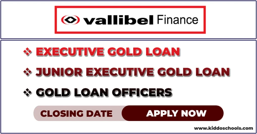 Vallibel Finance Vacancy 2026 - Executives