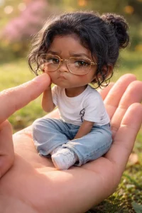 chibi character from photo prompt Gemini