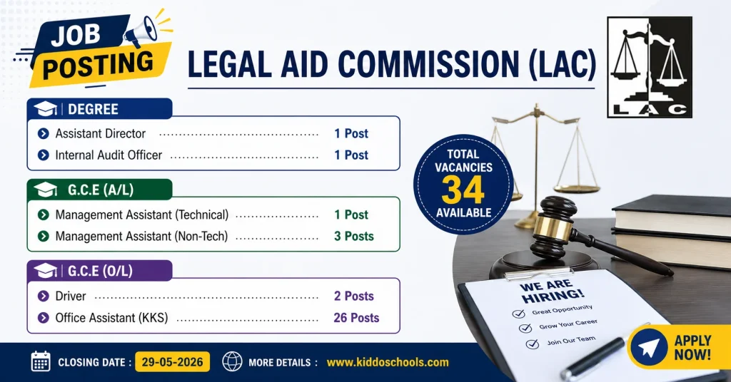 Legal Aid Commission (LAC) Job Vacancies 2026 May