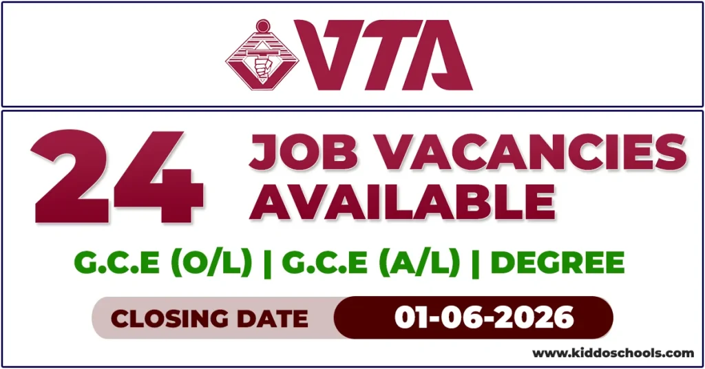 Vocational Training Authority (VTA) Job Vacancies 2026 May