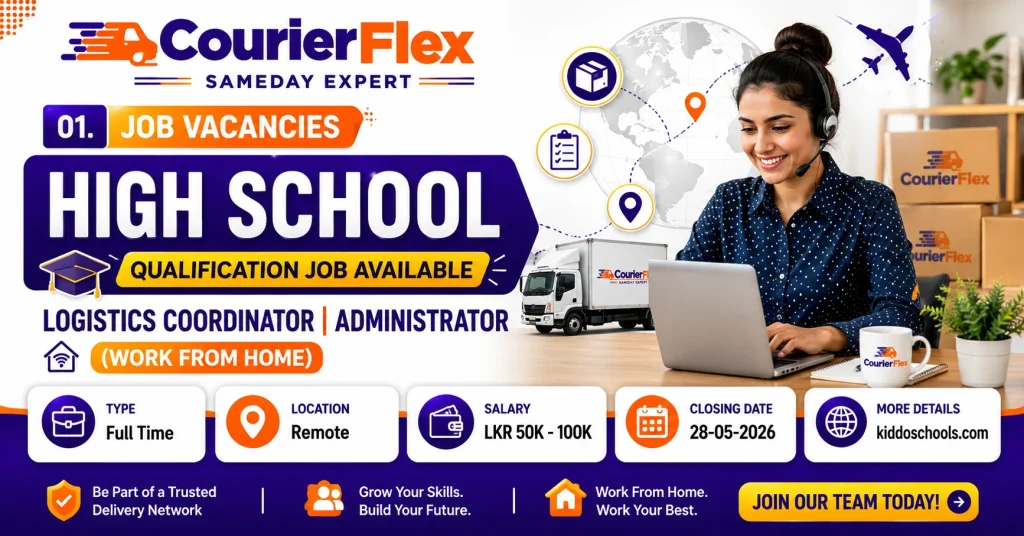 Work from Home Job 2026 for Administrator at Courier Flex