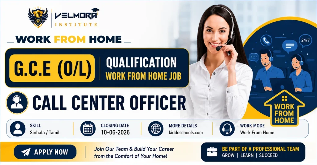 Work from Home Job Vacancies 2026 at Velmora Institute